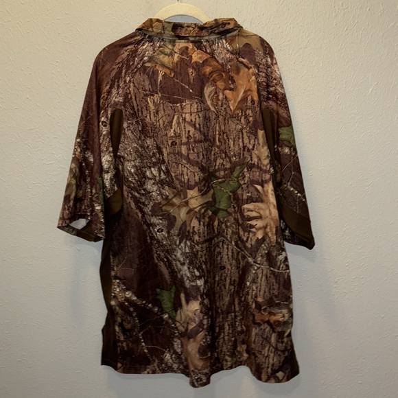 Under Armour Camo Mossy Oak Breakup Hunting Shirt Men’s Size 2X - Picture 8 of 12